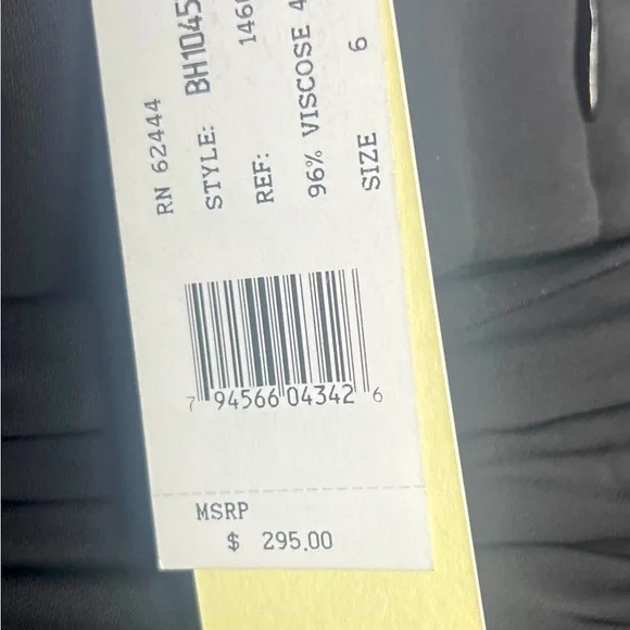 NICOLE MILLER NWT HALTER DRAPE MINI DRESS - Picture 9 of 12